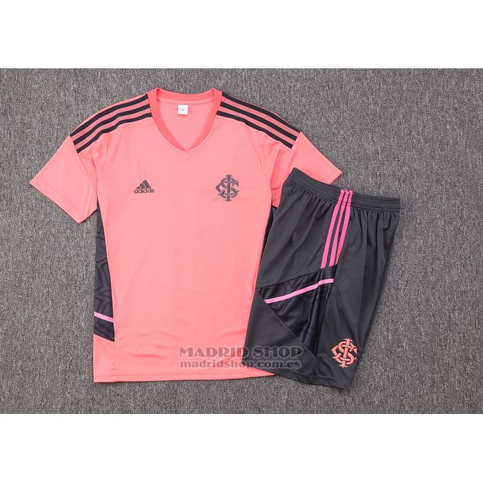 Chandal del SC Internacional Manga Corta 2022-2023 Rosa - Pantalon Corto